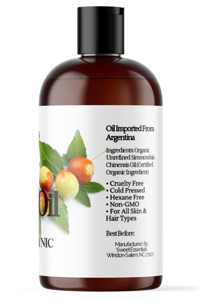 100% Pure Organic Jojoba Oil | Unrefined / Virgin | Imported From Argentina