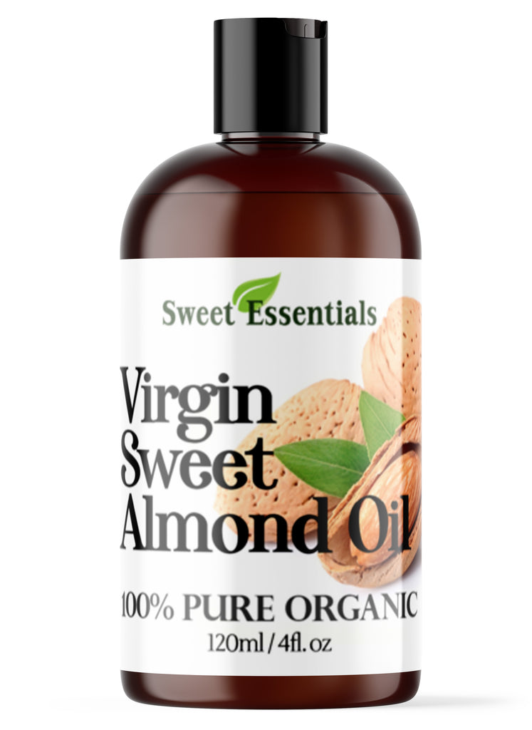 100% Pure Organic Sweet Almond Oil | Unrefined / Virgin | Imported From Italy