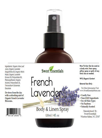 Pure Organic Lavender Essential Oil - Imported From France – Sweet  Essentials